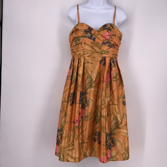 Anthropologie James Cavillo Botanical Dress NWOT - Picture 3 of 7